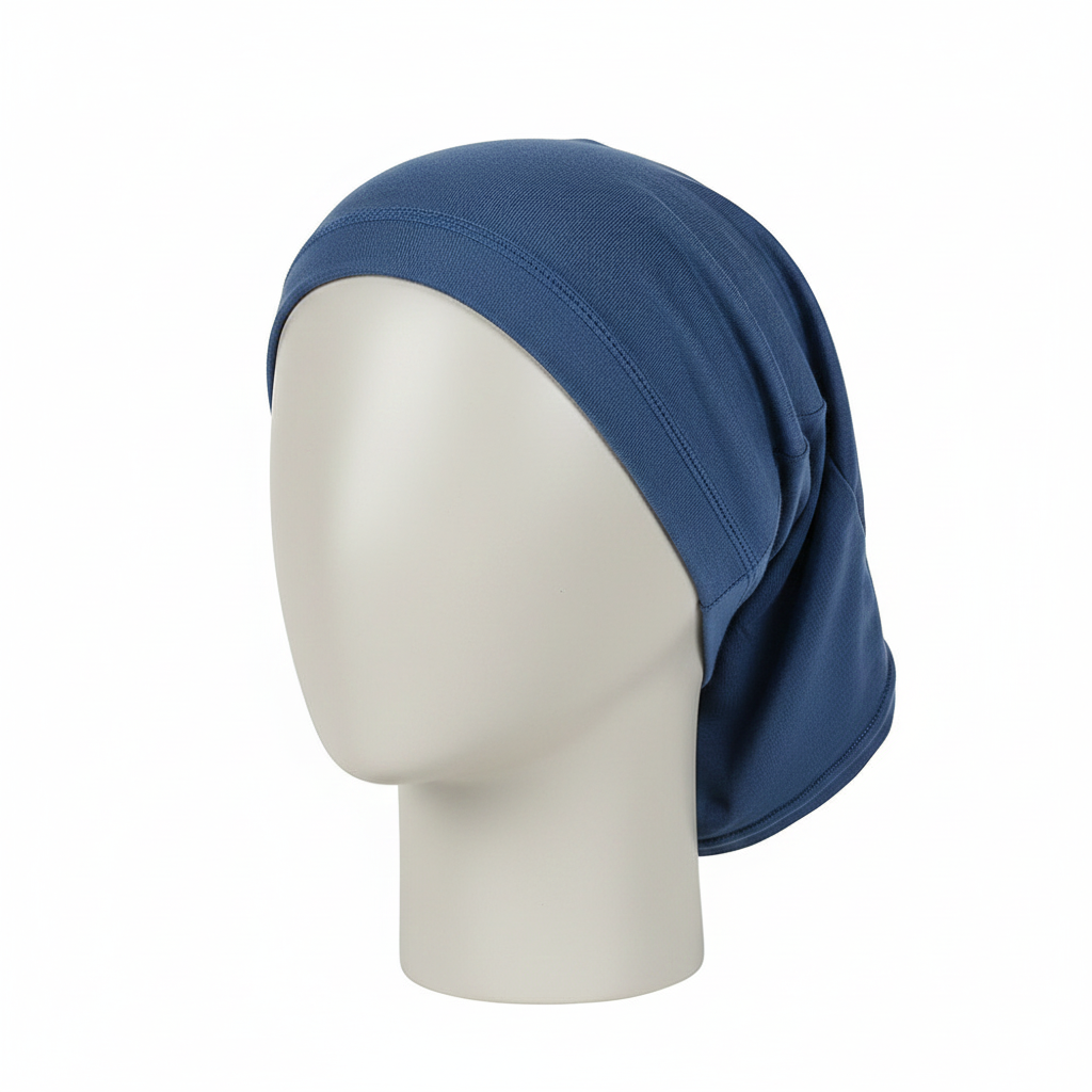 Modal Monochrome Hijab Cap - Elastic Cotton Inner Bonnet