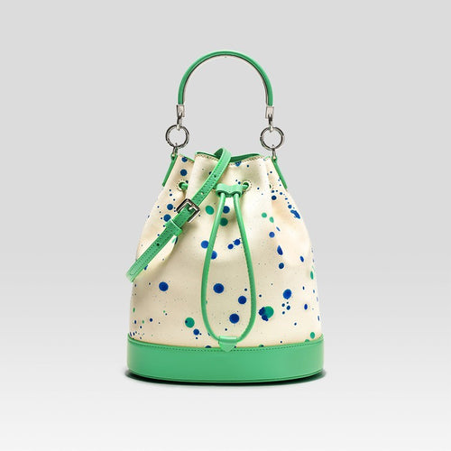 Premium Leather Bucket Bag | Large Capacity Luxury Handbag