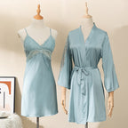 Women's Two-Pieces Summer Sleeping Gown Set