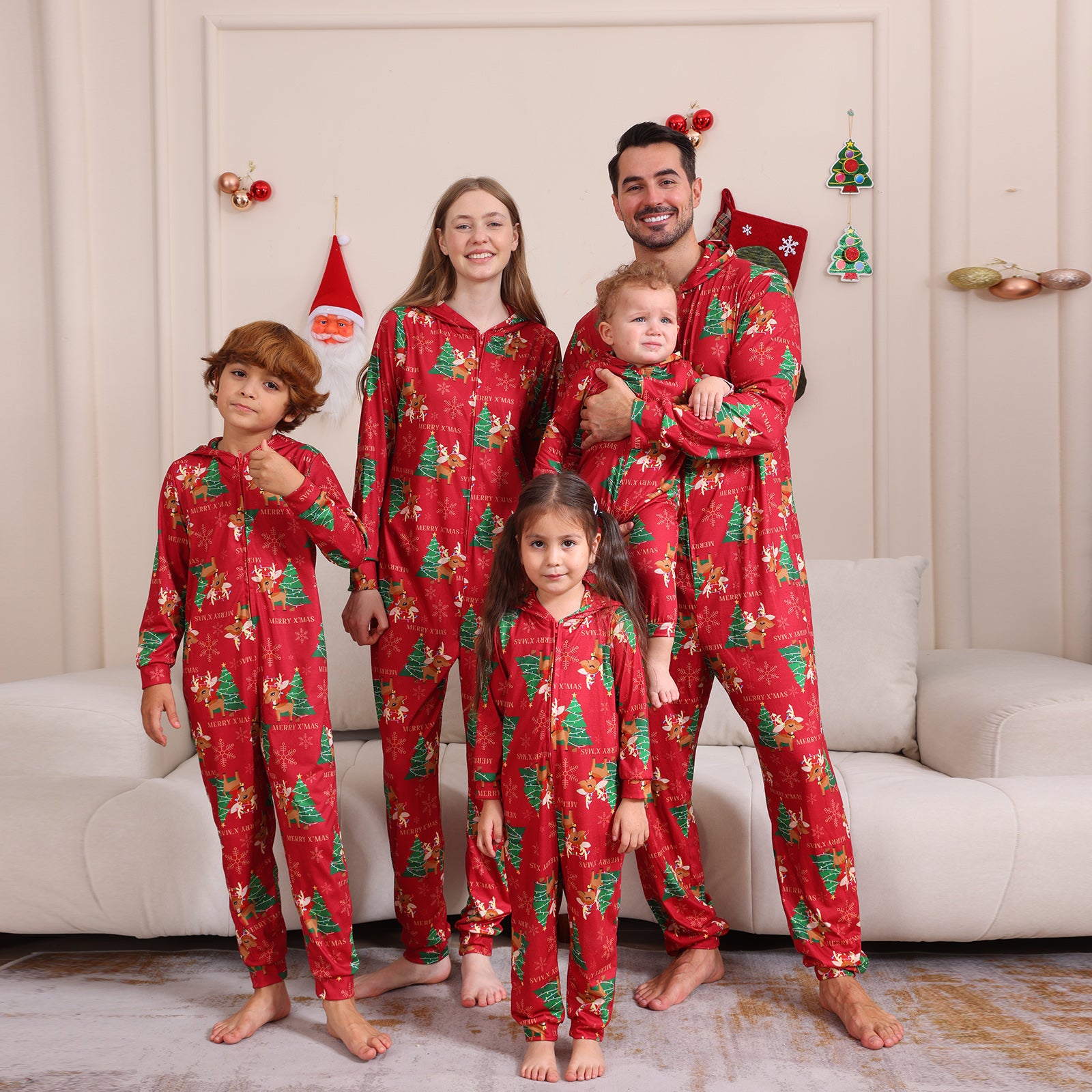 Christmas Family Pajama Suit
