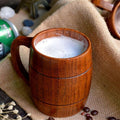 Handcrafted Jujube Wood Mug | Sustainable Drinkware