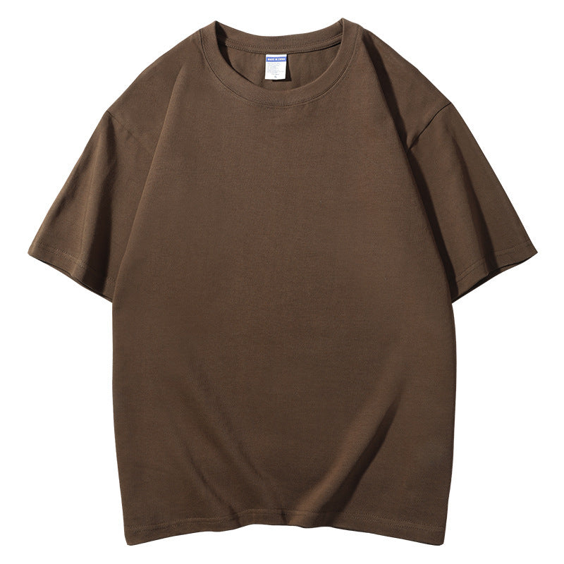 Men's Round Neck Cotton T-shirt