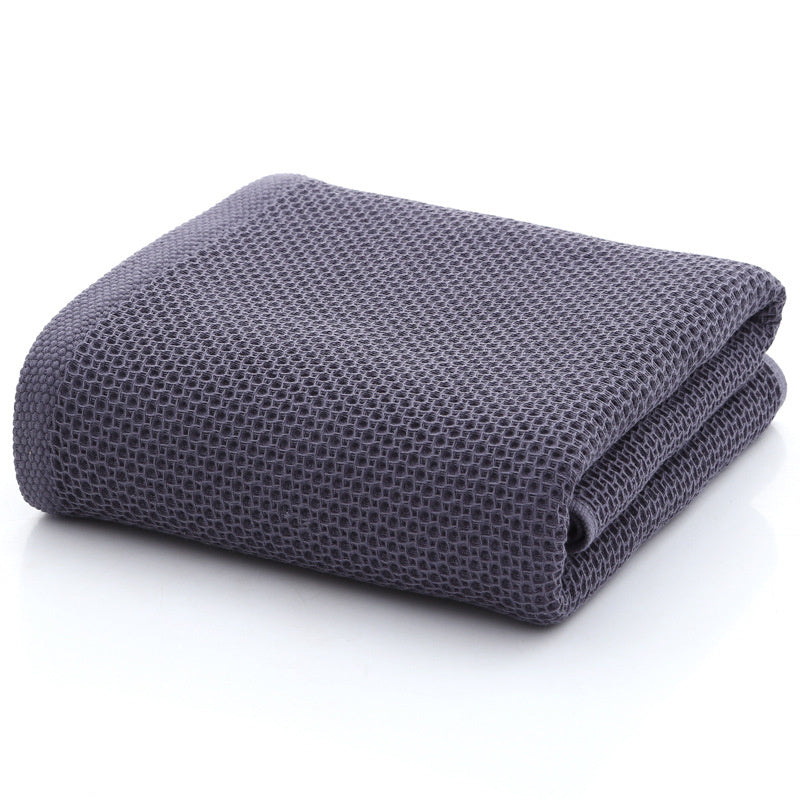 Honeycomb Weave Cotton Luxury Bath Towel