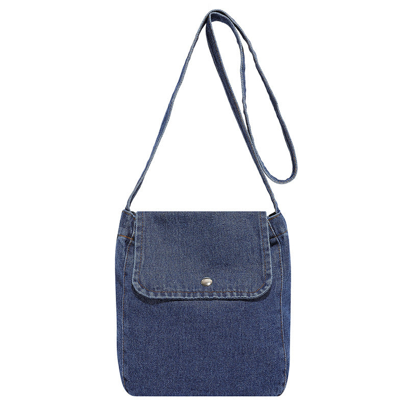 Denim Crossbody Bag - Urban Minimalist Shoulder Bag