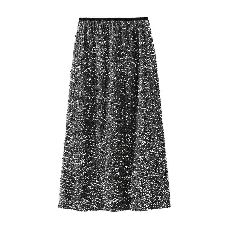 Sequin Bodycon Skirt - Elegant Evening Wear