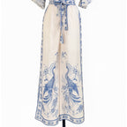 Rolled Sleeves Modest Summer Suit
