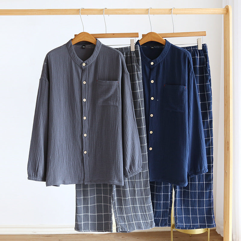 Men's Cotton Pajama Set, Men's Sleepwear
