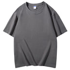Men's Round Neck Cotton T-shirt