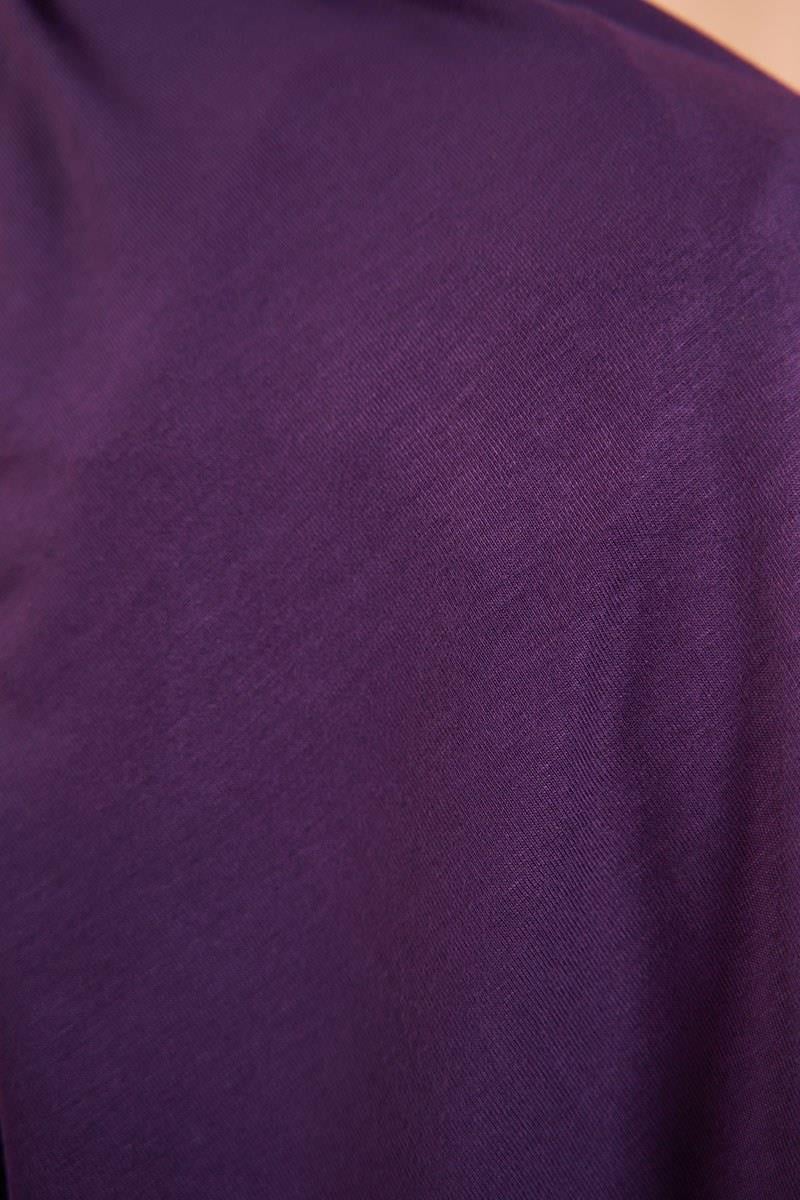 Viscose Crepe Shawl – Purple