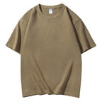 Men's Round Neck Cotton T-shirt