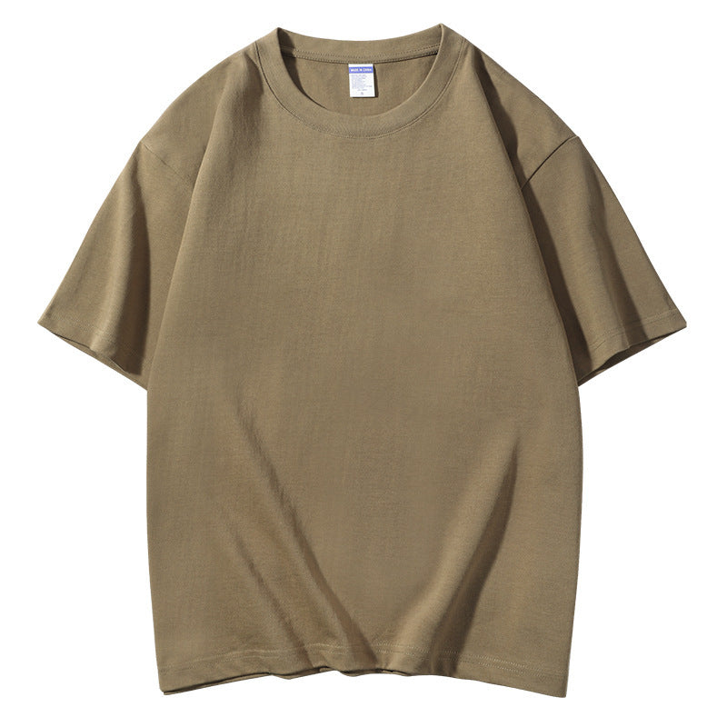 Men's Round Neck Cotton T-shirt