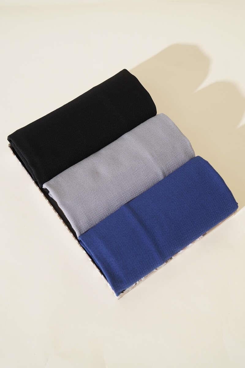 Square 3 Piece Scarf Set