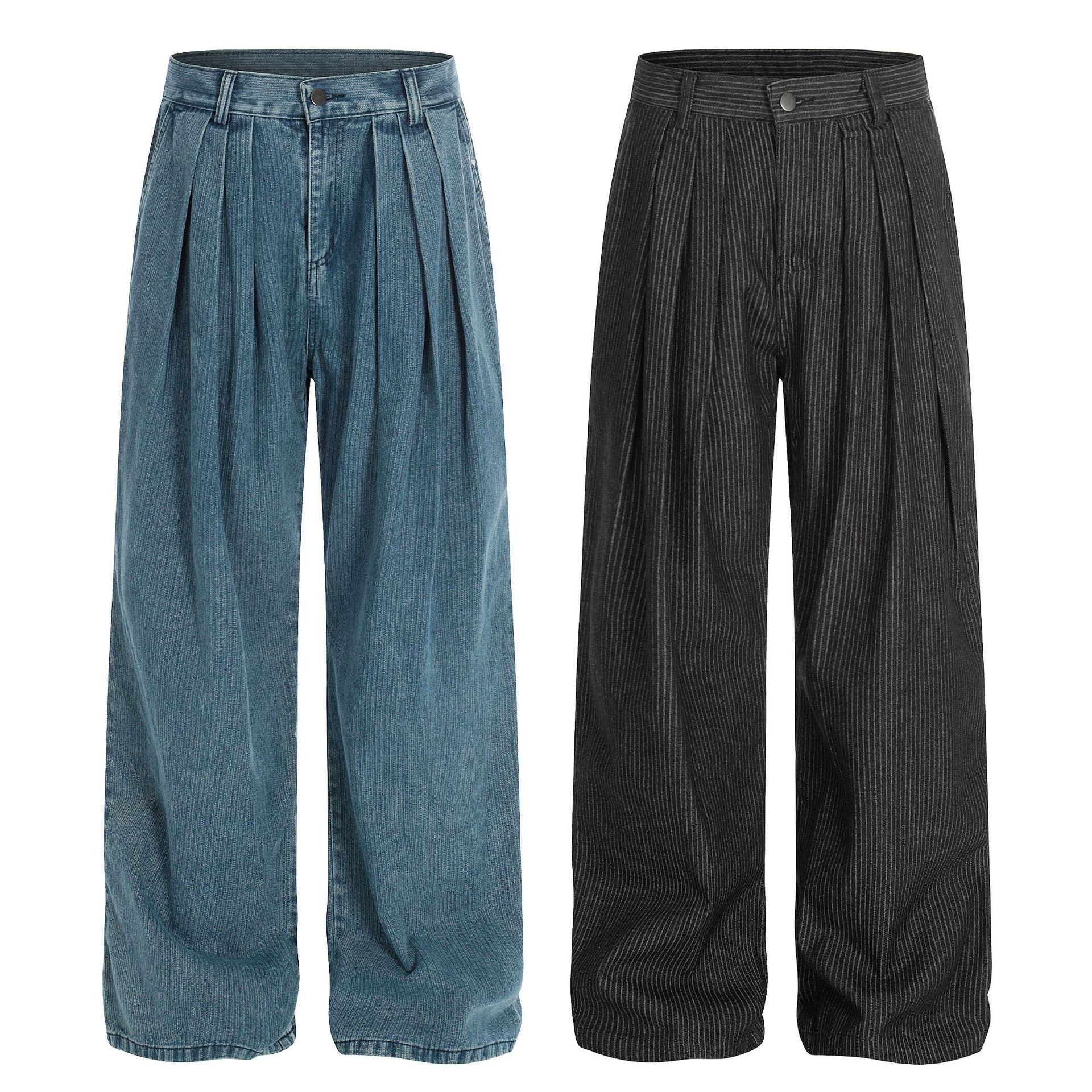 Business Casual Straight-Leg Trousers