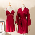 Women's Two-Pieces Summer Sleeping Gown Set