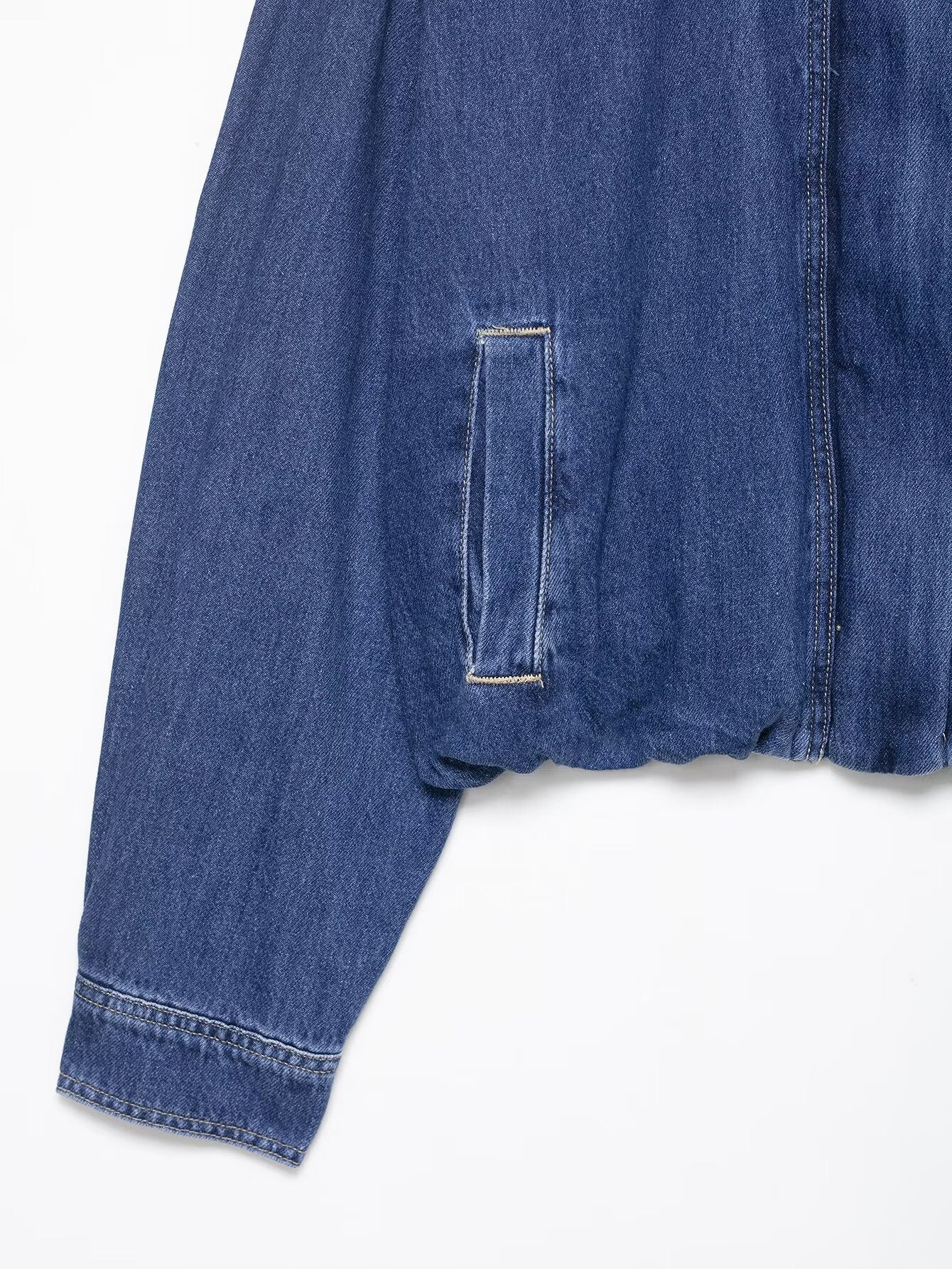 Classic Blue Denim Jacket – Timeless Outerwear for Women