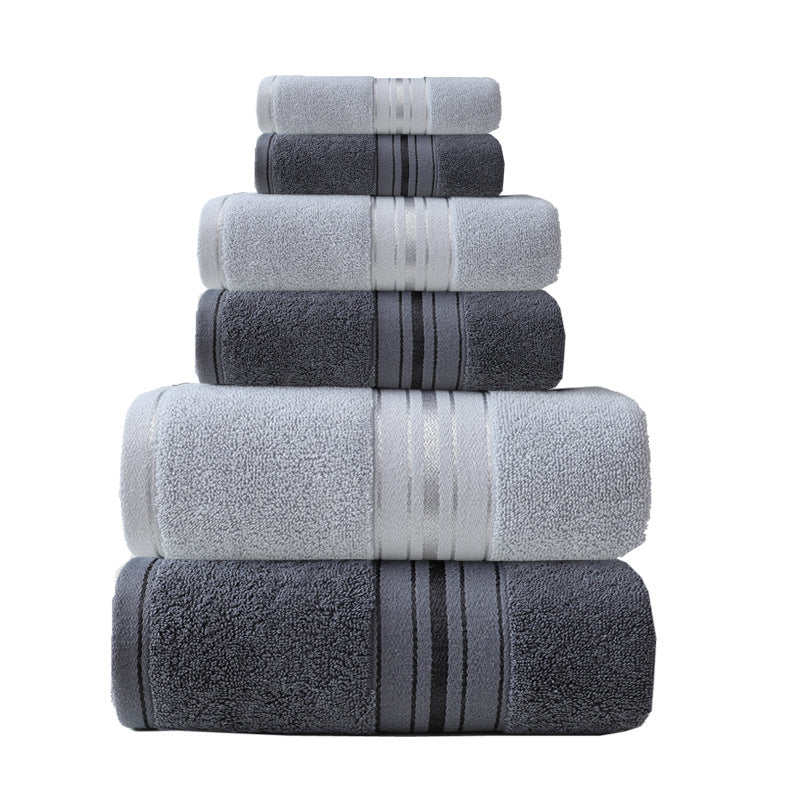 Premium Cotton Towel Set (6-Piece)