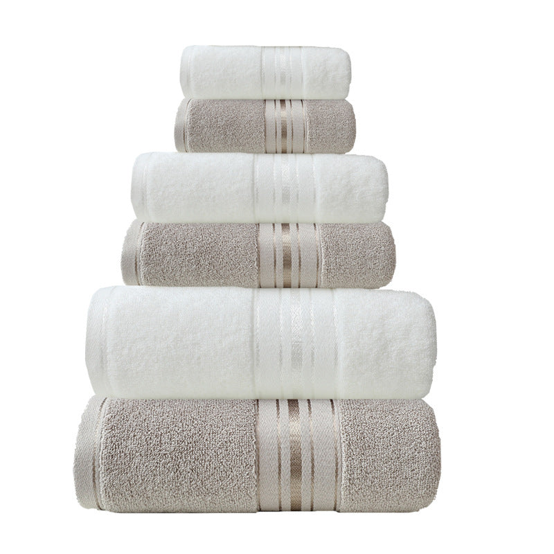 Premium Cotton Towel Set (6-Piece)