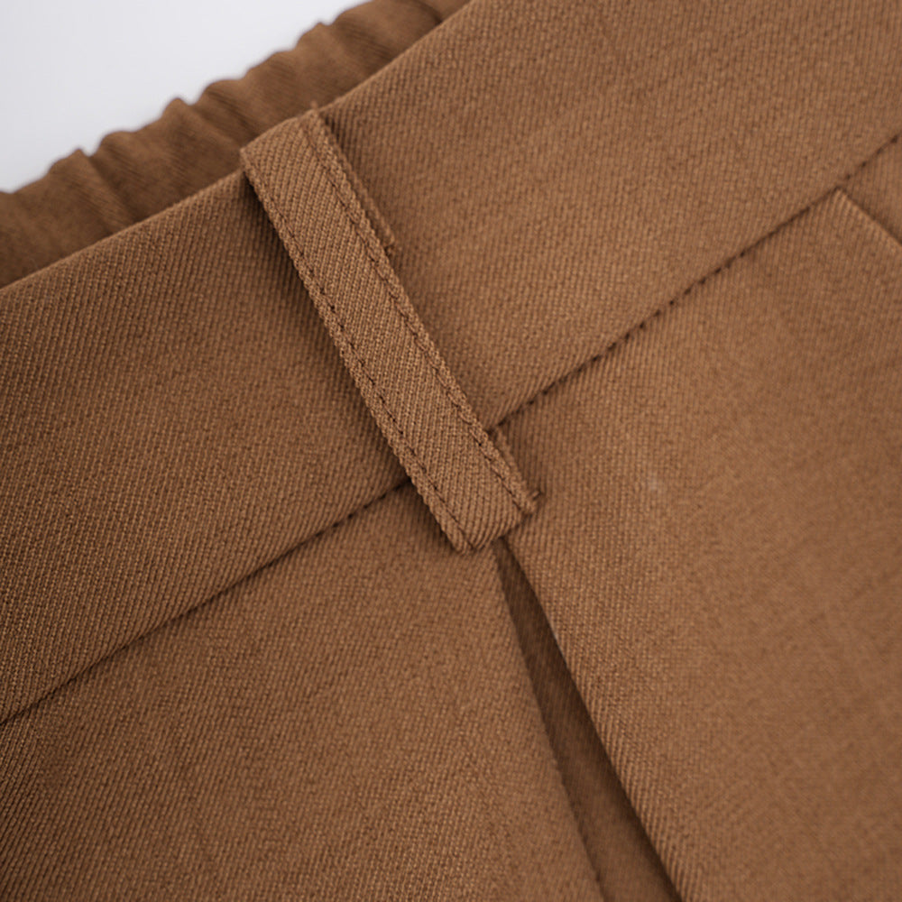 V-Neck Tailored Jacket & Trousers Set | Modest Luxury Suit