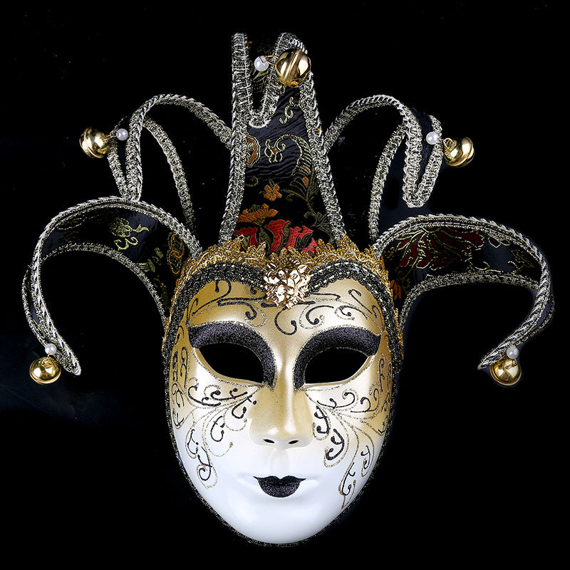 Venetian Masquerade Mask | Full Face Decorative Statement Piece