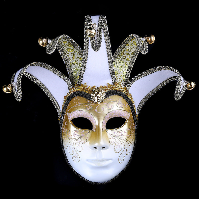 Venetian Masquerade Mask | Full Face Decorative Statement Piece