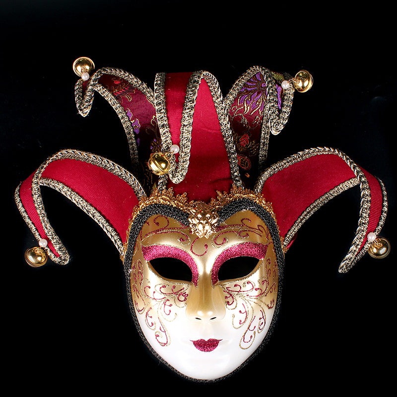 Venetian Masquerade Mask | Full Face Decorative Statement Piece