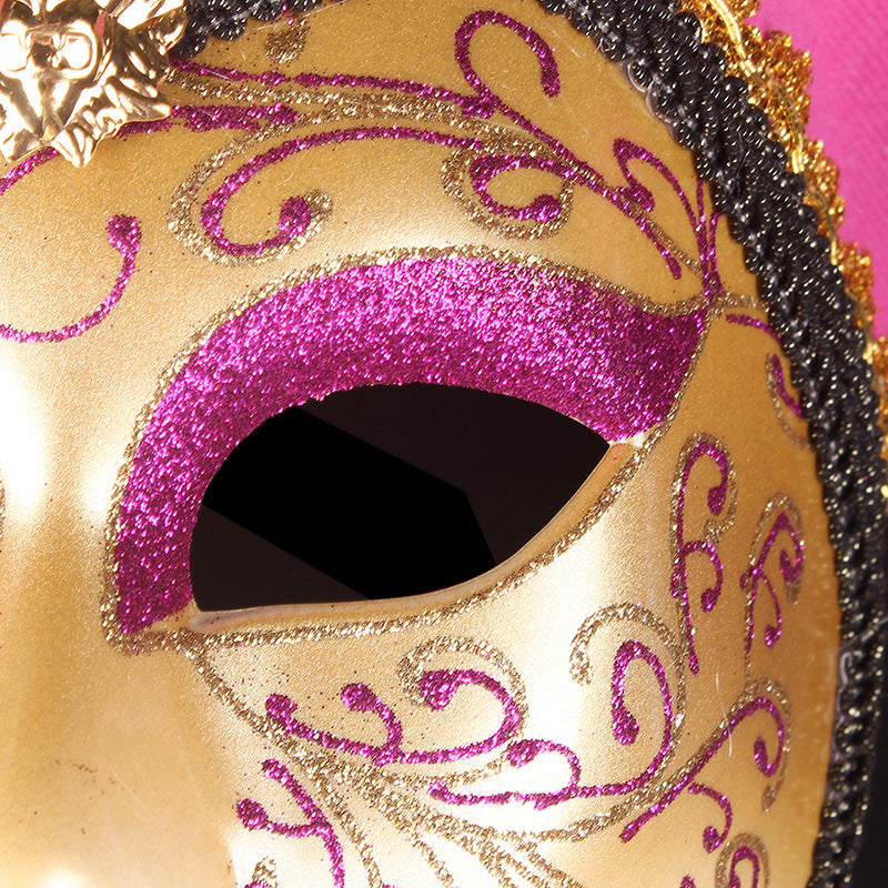 Venetian Masquerade Mask | Full Face Decorative Statement Piece