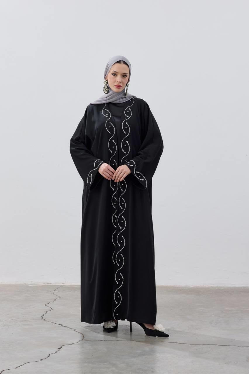 Stone Detailed Premium Abaya