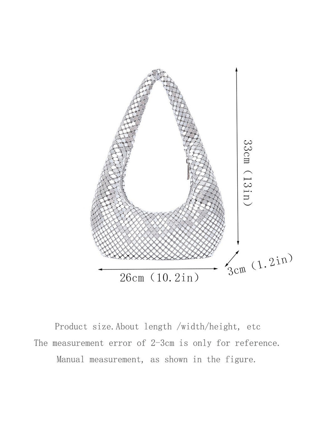 Women's Elegant Underarm Evening Bag