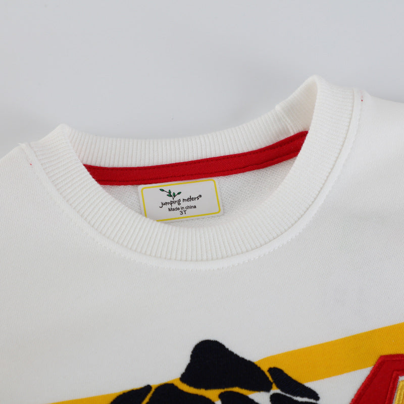 Excavator Cartoon Hoodie Boys' Sweatshirt