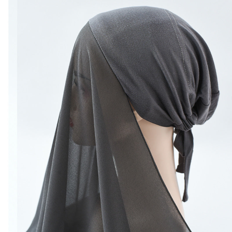 Sunscreen Veil, Adjustable Hijab Bonnet