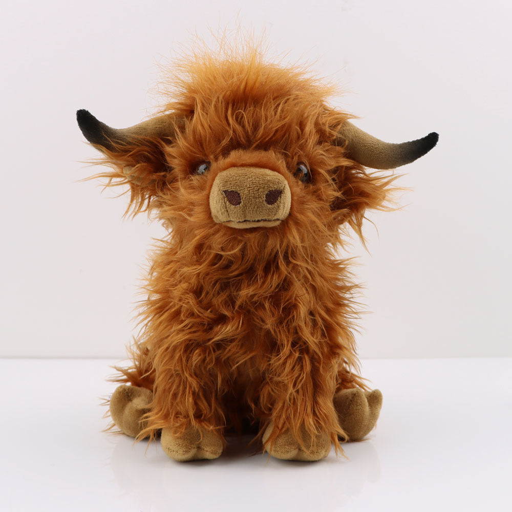 Scottish Plush Toy Cow