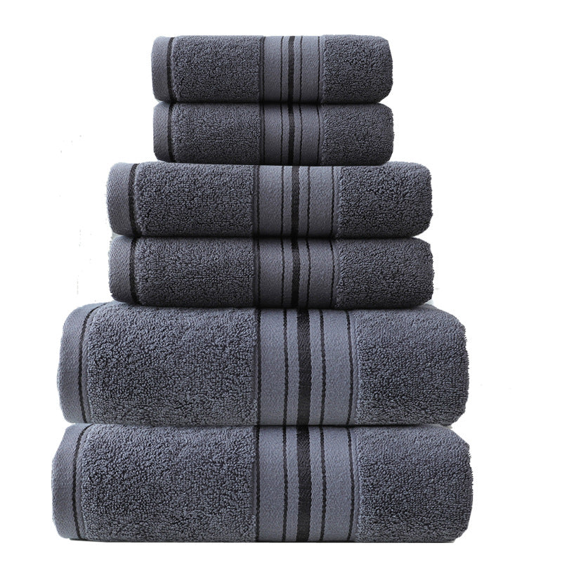 Premium Cotton Towel Set (6-Piece)