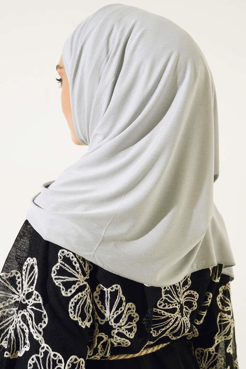 Plain Combed Cotton Hijab Shawl — Stone & Tile