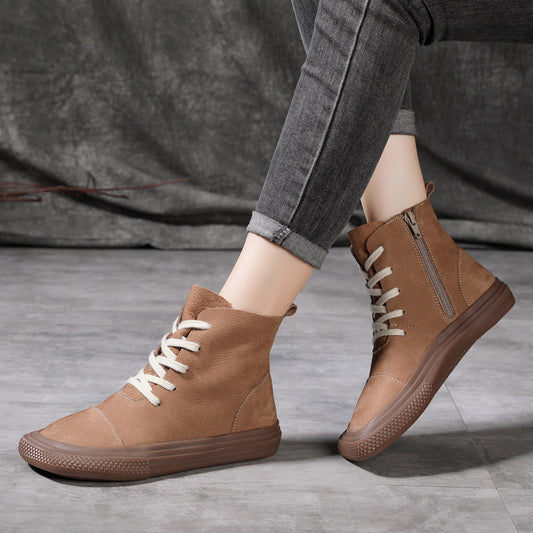 Damen Freizeitschuhe mit quadratischer Spitze, hochwertige Wanderschuhe, Sommerschuhe
