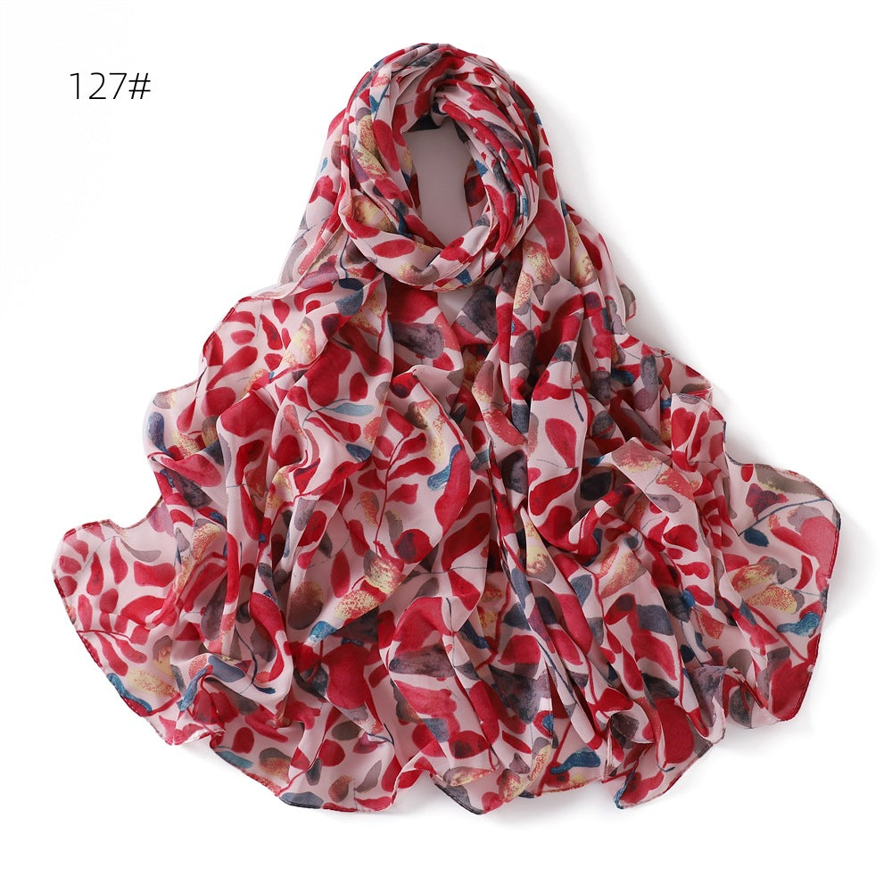 Women's Printed Chiffon Scarf
