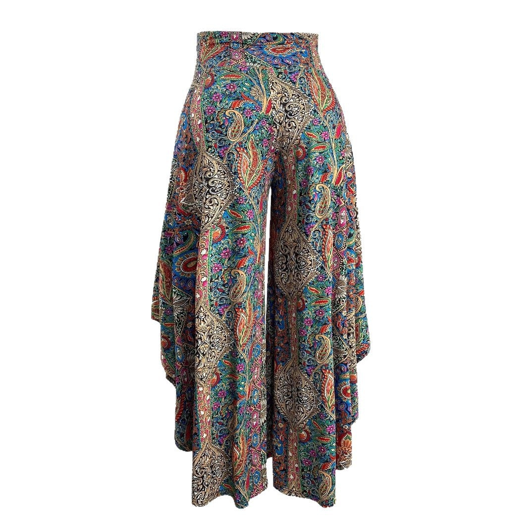 Wide Leg Linen Trousers | Japandi Casual Pants