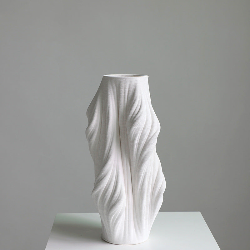 Three-dimensional Luxury Ceramic Flower Vase