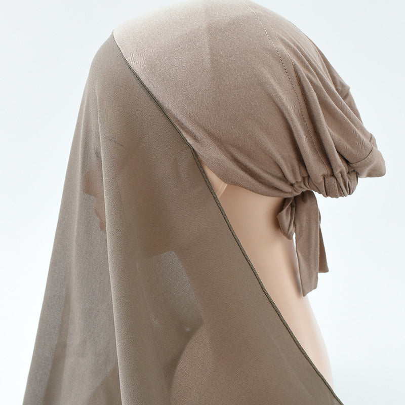 Sunscreen Veil, Adjustable Hijab Bonnet