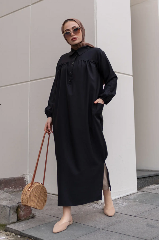 Black Modest Tunic