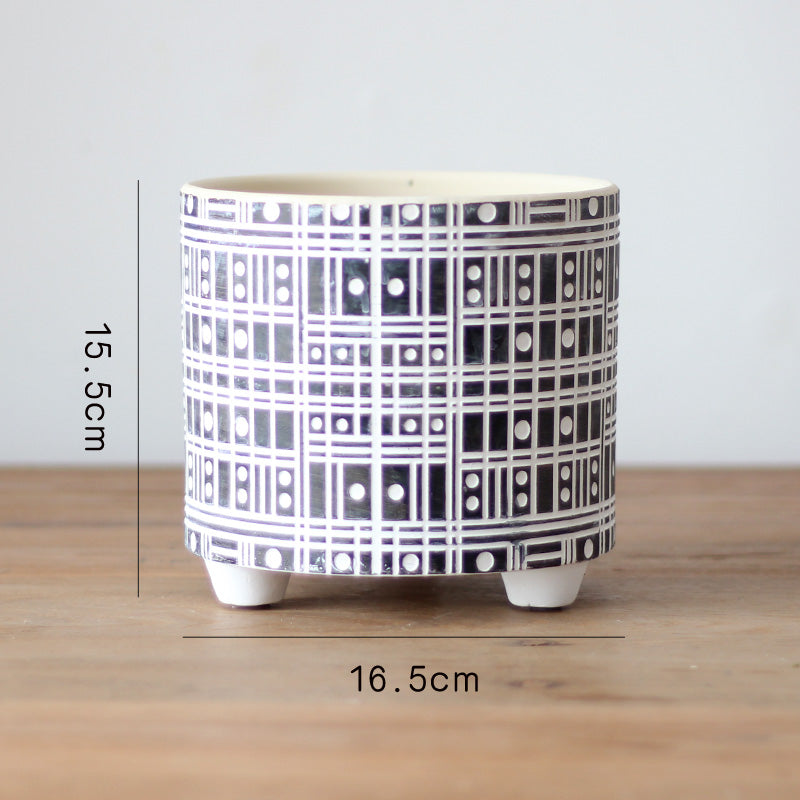 Nordic Style Luxury Plant Pot for Garden and Balcony