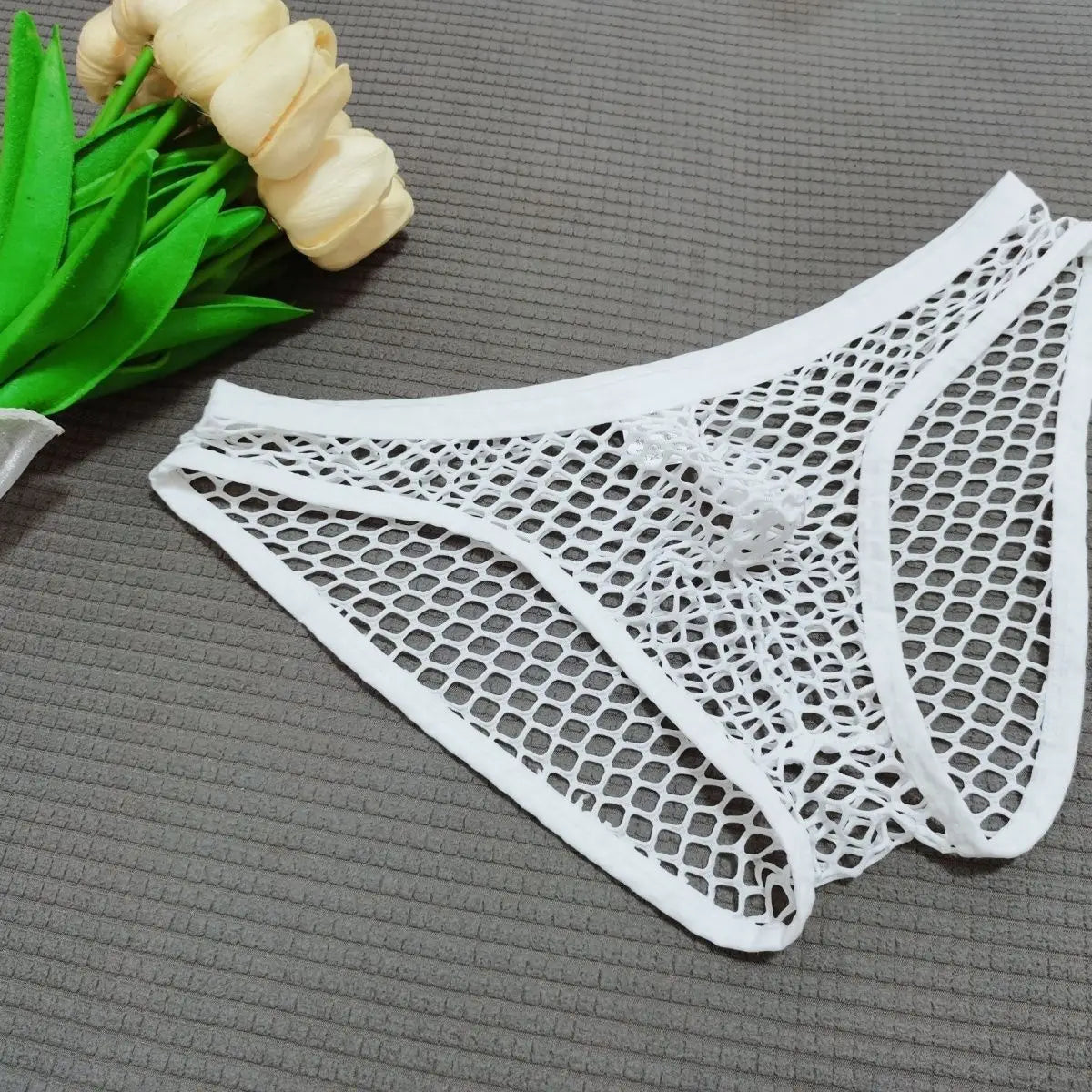Men’s Fishnet Briefs