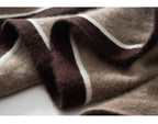Knitted Triangular Cashmere Shawl For Women