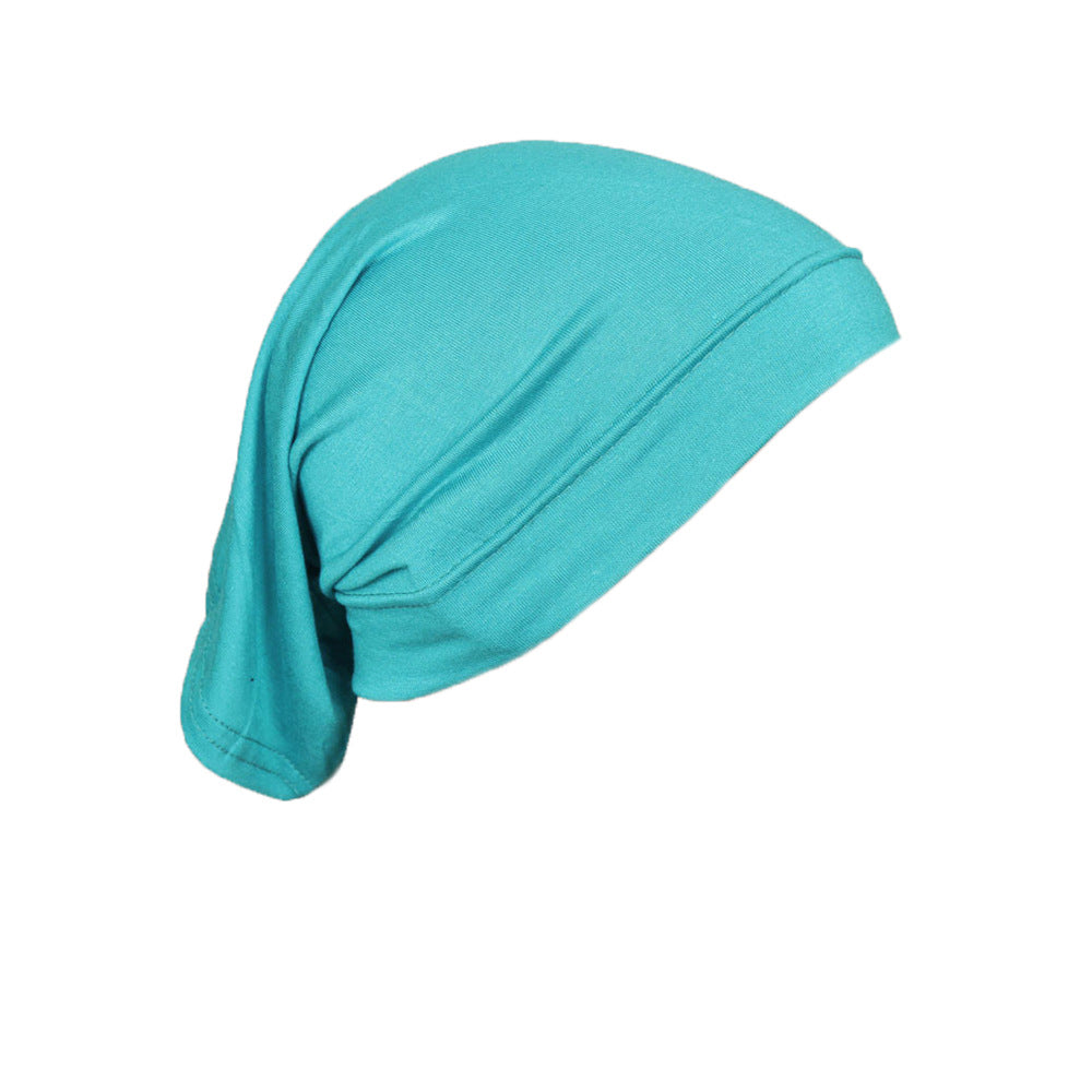 Modal Monochrome Hijab Cap - Elastic Cotton Inner Bonnet