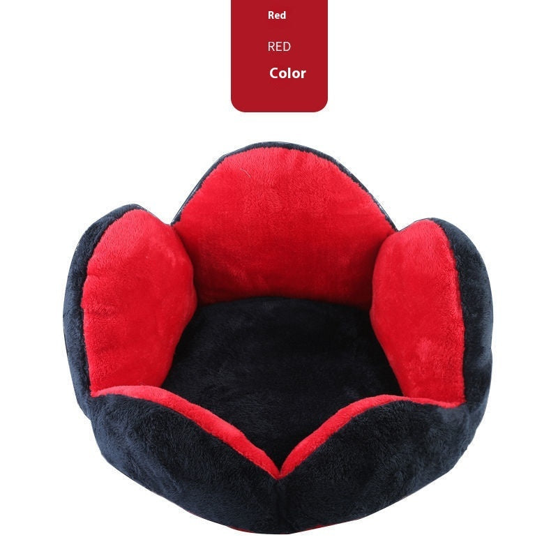 Paw Shaped Pet Bed - All Season Comfort