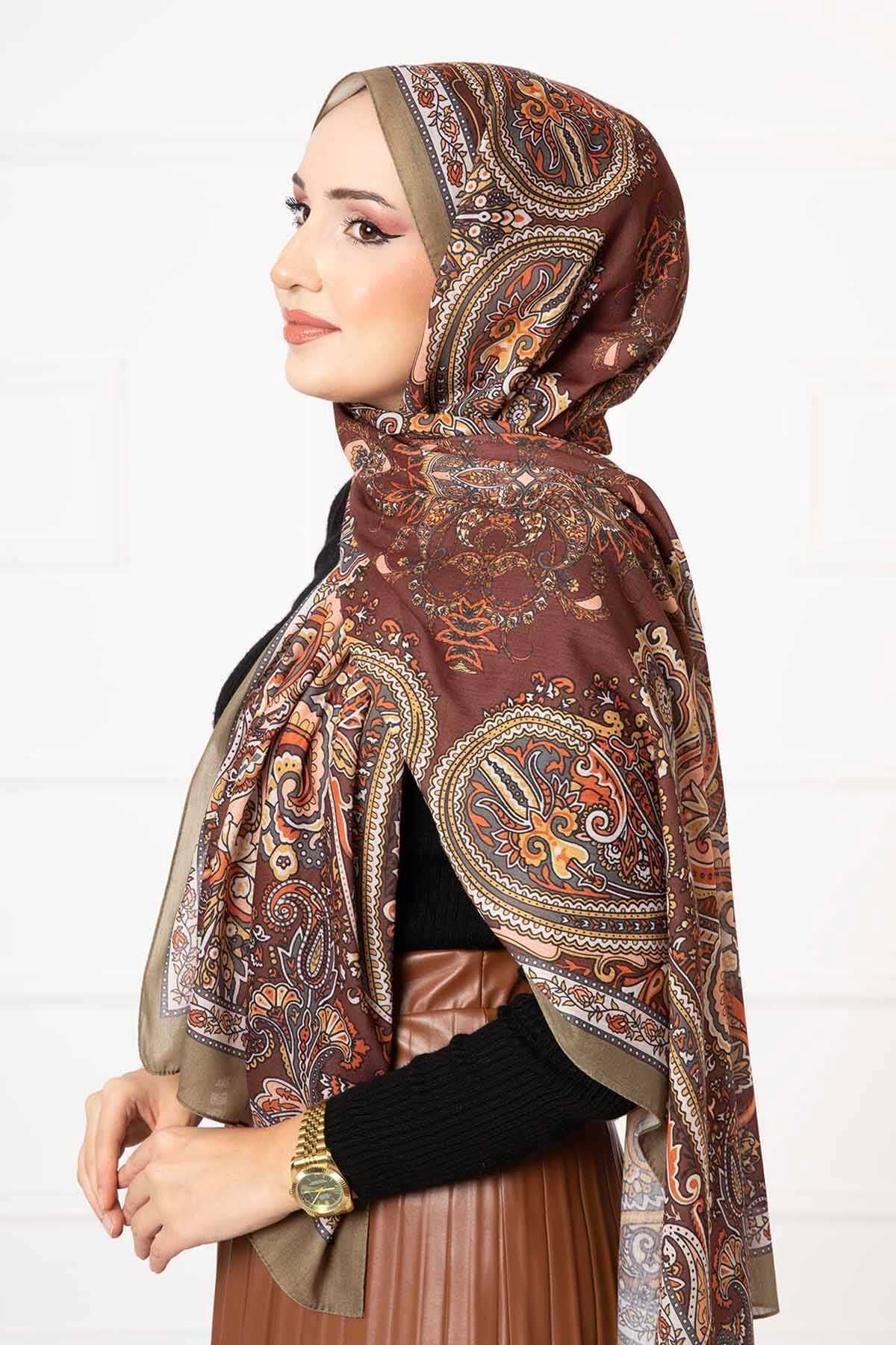 Patterned Cotton Shawl