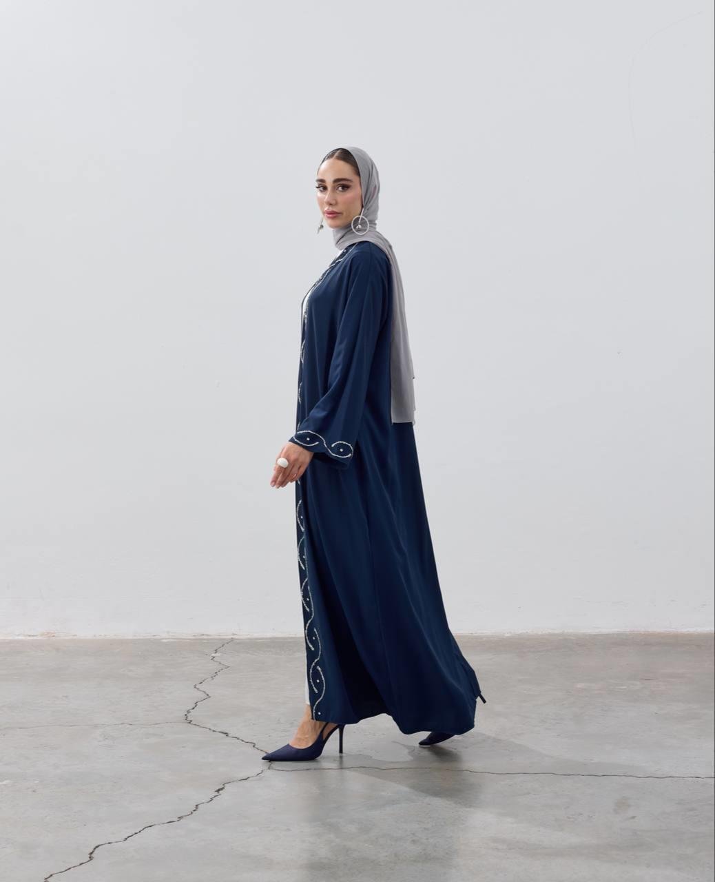 Stone Detailed Premium Abaya