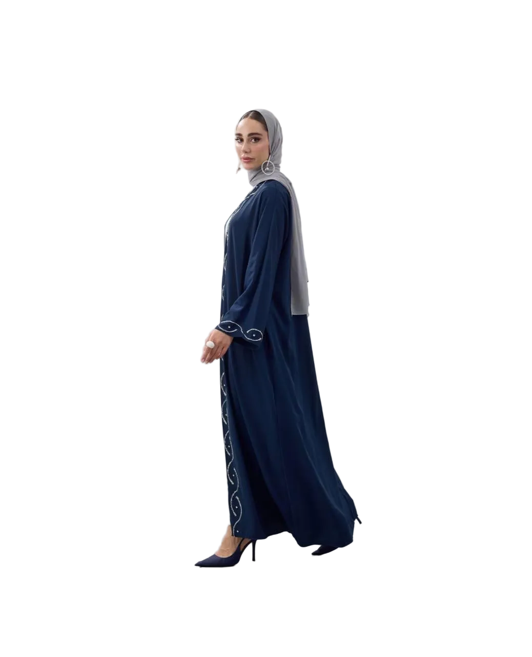 Stone Detailed Premium Abaya