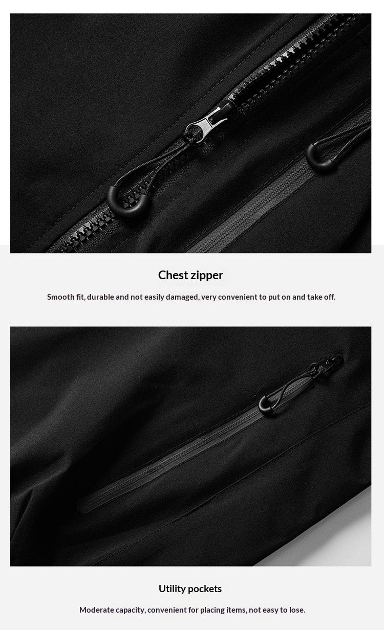 Men's Corduroy Hooded Jacket – Lightweight Outdoor Coat