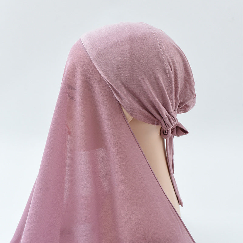 Sunscreen Veil, Adjustable Hijab Bonnet