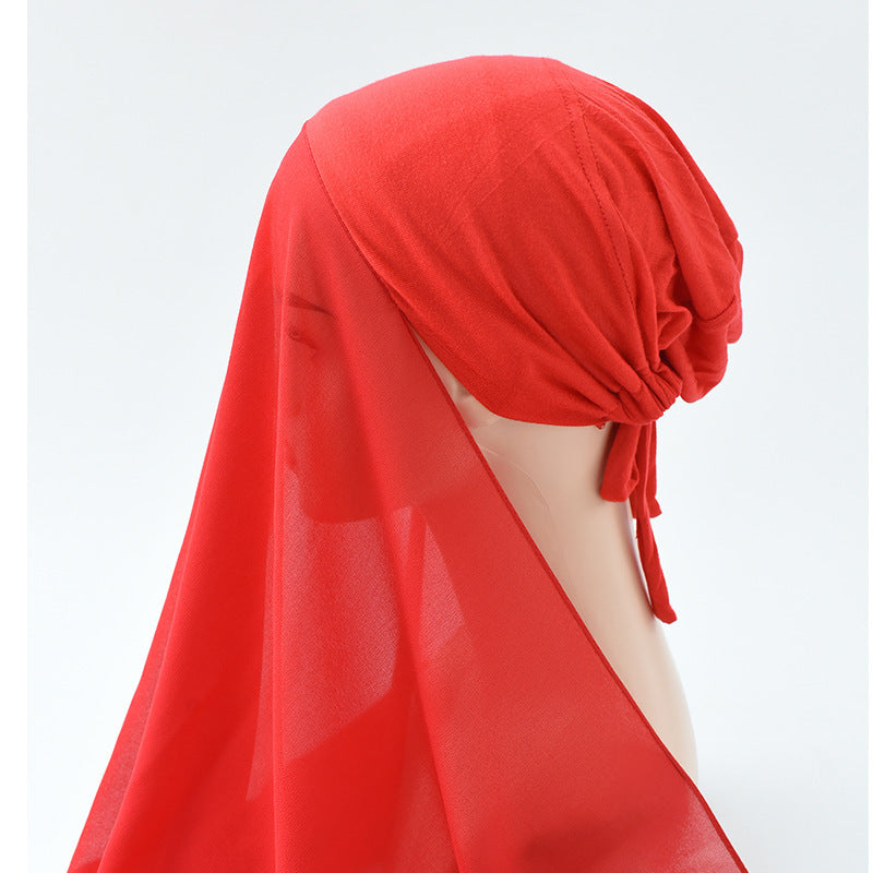 Sunscreen Veil, Adjustable Hijab Bonnet